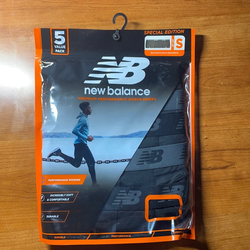 New Balance 5 Pack Boxer Briefs